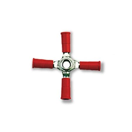 Velvac 4-Way Connector 22-18 Ga Vinyl 10Pk 058346-10